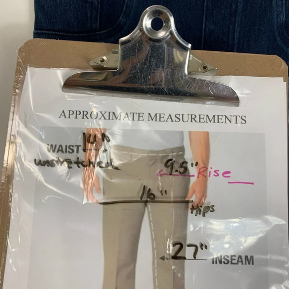 Spanx Jean-ish® Ankle Leggings Size Small Pull On Twilight  Rinse Stretch Casual - Picture 3 of 11